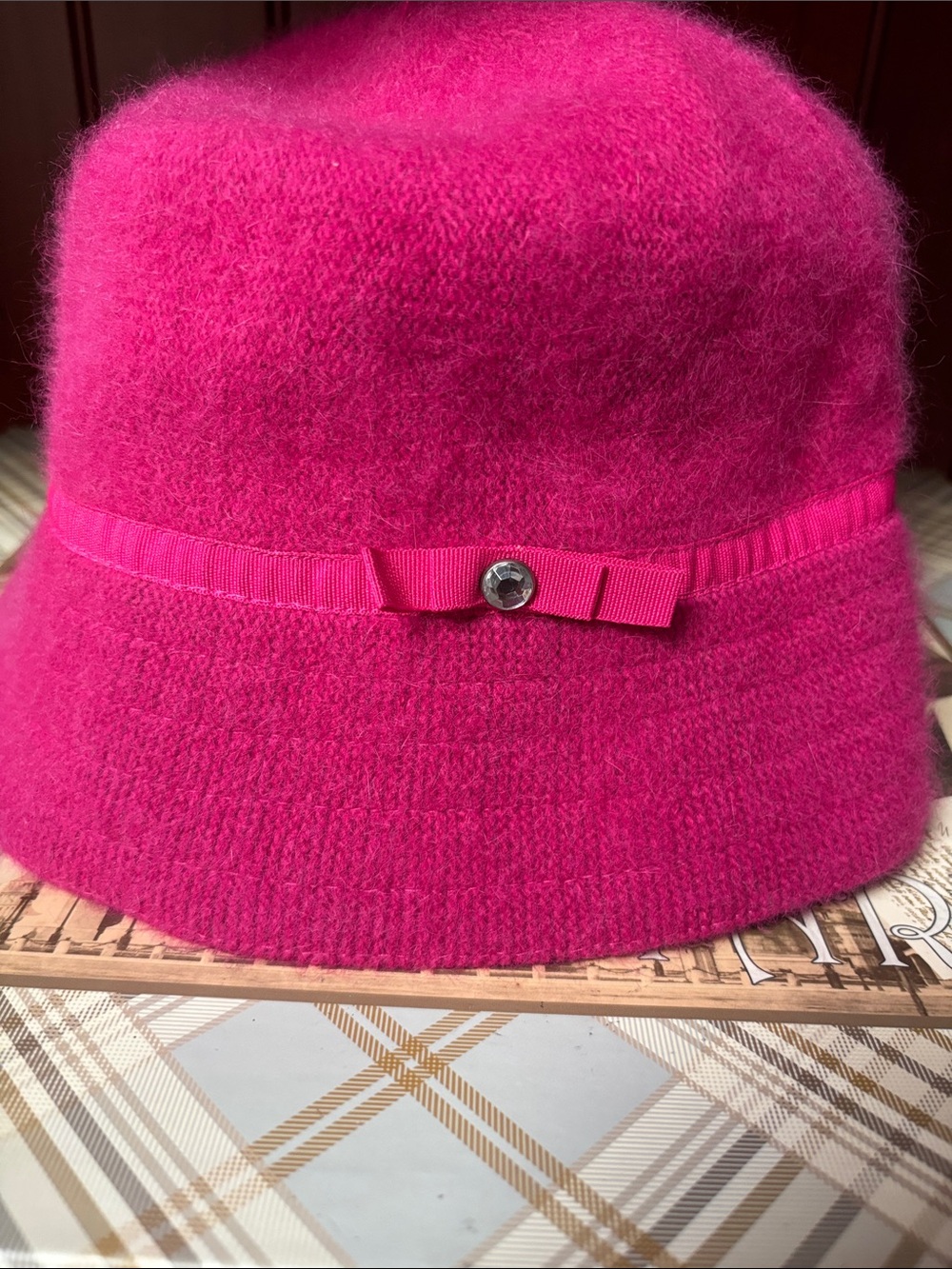 Gap Rabbit Hair Wool Bucket Hat Super Soft size M/L